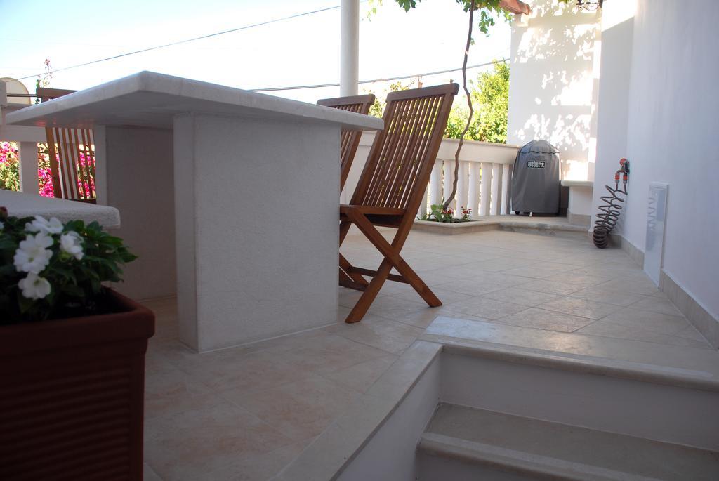 Terrace with BBQ and seating