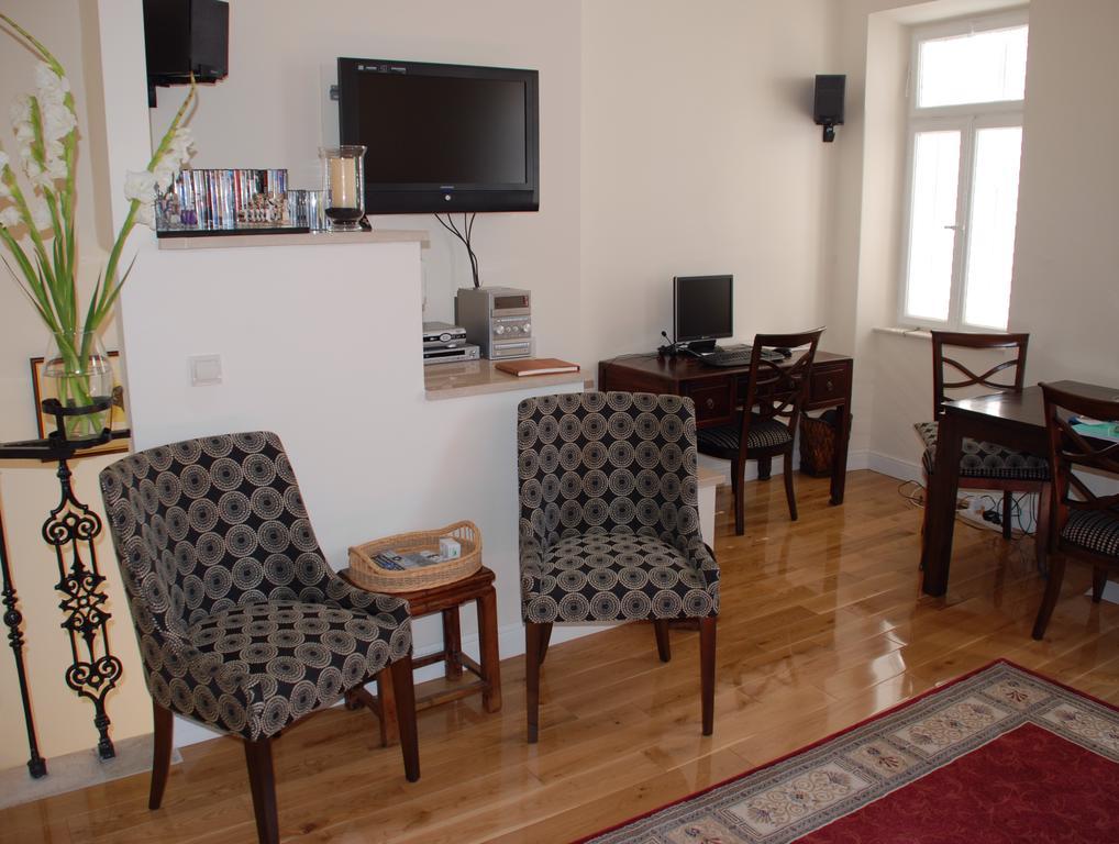 Living room with TV and seating area